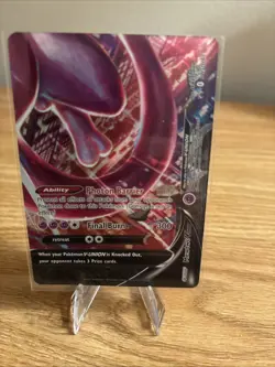 Mewtwo V-UNION [Set of 4] SWSH: Sword & Shield Promo Cards Holo NM - Image 5