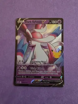 Dark Sylveon v SWSH134 SWSH: Sword & Shield Promo Cards Holo NM COPY 💢💥💢 - Image 1