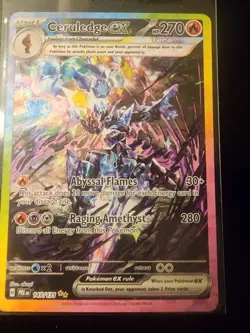 Pokemon Ceruledge EX TCG Prismatic Evolutions Sir Holo Card 147/131 NM Condition - Image 2
