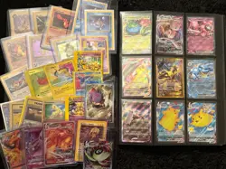 Big Pokemon Card Binder Collection Lot Mewtwo Alakazam Mew WoTC / Secrets - Image 1