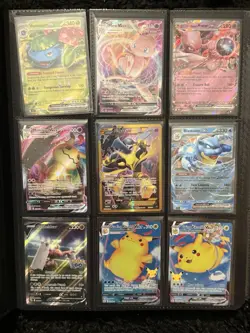 Big Pokemon Card Binder Collection Lot Mewtwo Alakazam Mew WoTC / Secrets - Image 2