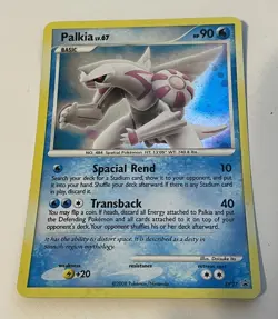 Palkia DP27 & Dialga DP26 Diamond & Pearl Black Star Promo 2008 Pokemon Card Lot - Image 1