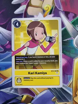 Kari Kamiya BT8-090 U - Uncommon - BT08 New Awakening - Digimon Card Game - Image 1