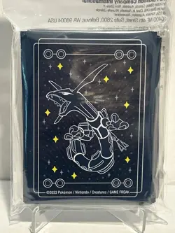 Pokemon Center: Rayquaza Among The Stars Card Sleeves (65 Sleeves) Sealed - Image 2