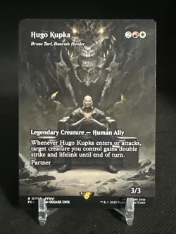 Hugo Kupka - Bruse Tarl, Boorish Herder (Showcase) Final Fantasy 50 MTG Card - Image 1