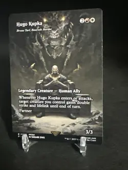 Hugo Kupka - Bruse Tarl, Boorish Herder (Showcase) Final Fantasy 50 MTG Card - Image 2