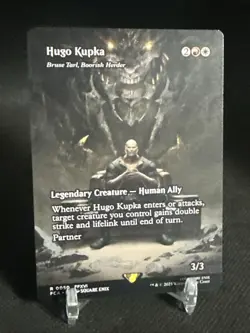 Hugo Kupka - Bruse Tarl, Boorish Herder (Showcase) Final Fantasy 50 MTG Card - Image 3