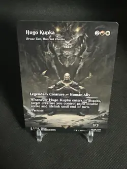 Hugo Kupka - Bruse Tarl, Boorish Herder (Showcase) Final Fantasy 50 MTG Card - Image 4