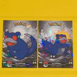 Slowpoke, Slowbro - Cracked Ice Holo - Crystal Dark Black 2025 - Pokemon Card - Image 1