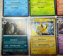 Pokemon Prismatic Evolutions Costco Cosmo Promo Cards (8 Cards Total) - #06 - Image 3