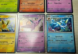 Pokemon Prismatic Evolutions Costco Cosmo Promo Cards (8 Cards Total) - #06 - Image 4