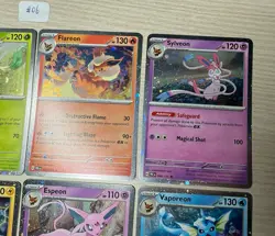 Pokemon Prismatic Evolutions Costco Cosmo Promo Cards (8 Cards Total) - #06 - Image 5