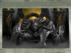 WVICM Playmat Erebus the Underworld Monarch TCG CCG Mat Trading Card Game Mat - Image 1