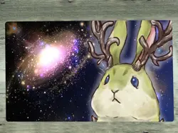 WVICM Playmat Danger!U JackalopeU TCG CCG Pad Trading Card Game Mat Mouse Pad - Image 1