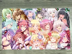 WVICM Custom Playmat Traptrix Girls TCG CCG Mouse Pad Trading Card Game Mat - Image 1