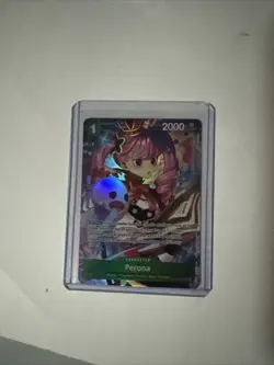 Perona Alt Art OP12-034 SR ENGLISH Legacy of the Master One Piece Card NM - Image 1