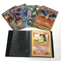 Lot of Jumbo/Oversized Pokemon Cards w/Binder & Charizard! - Image 2
