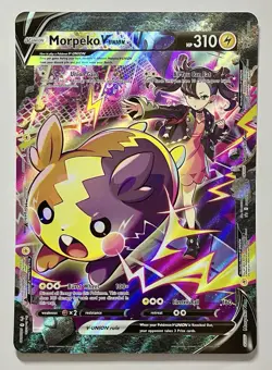 Morpeko V UNION SWSH289 (LP) •JUMBO CARD• Sword & Shield: Black Star Promo 2023 - Image 1