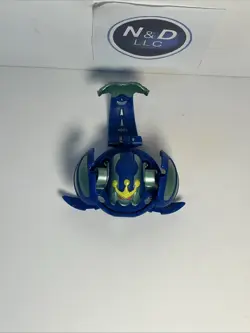 Bakugan Battle Brawlers Aquos Sirenoid B2 460G Classic Rare W/Card RARE - Image 3