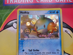 Mudkip 56/106 EX Emerald Reverse Holo Stamped Pokemon Card - Image 3