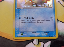 Mudkip 56/106 EX Emerald Reverse Holo Stamped Pokemon Card - Image 4