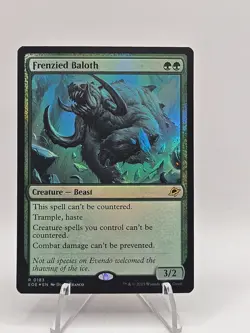 MTG Frenzied Baloth (183) | NM | Edge of Eternities FOIL IN HAND - Image 1