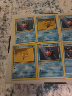 Staryu/Starmie Pokemon Vintage Card Lot, Mid Era, EX Era - Image 2