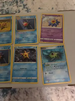 Staryu/Starmie Pokemon Vintage Card Lot, Mid Era, EX Era - Image 3
