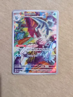 Pokemon TCG Baxcalibur Card 210/193 IR Sv02: Paldea Evolved 2023 - Image 1