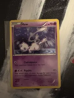 Mew XY192 XY Promos Holo Pokemon TCG Card - Image 1