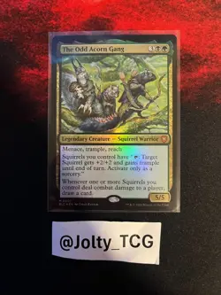 The Odd Acorn Gang Commander: Bloomburrow Foil - Image 1