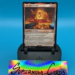 The Fire Crystal Final Fantasy Regular - NM #0135 MTG FIN - Image 1