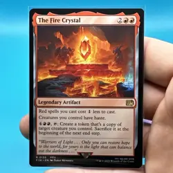 The Fire Crystal Final Fantasy Regular - NM #0135 MTG FIN - Image 3