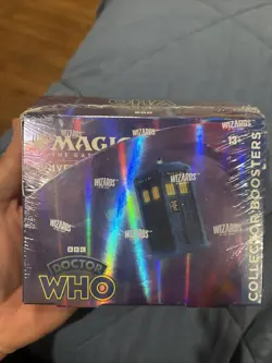 Magic The Gathering MTG Doctor WHO ENGLISH Collector Booster Box Factory Sealed 195166228846 - Image 1