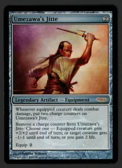 ***FOIL Umezawa's Jitte Judge Promo*** MTG Promo Magic Kid Icarus - Image 1