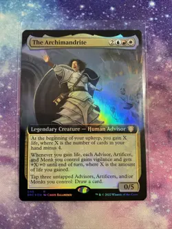 The Archimandrite Foil (046) Extended Art The Brothers' War Commander BRC MTG - Image 1