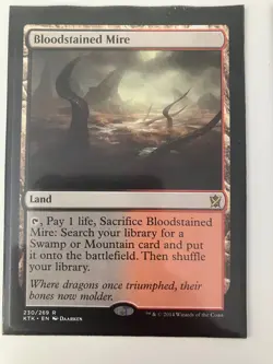 4x Bloodstained Mire - Khans of Tarkir - NM/LP - MTG Playset - Image 2