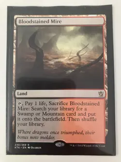4x Bloodstained Mire - Khans of Tarkir - NM/LP - MTG Playset - Image 3