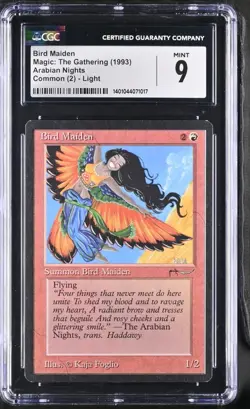 Bird Maiden, Arabian Nights mtg. CGC 9 Mint! - Image 1