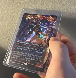 MTG Halo Foil, Zo-Zu the Punisher Secret Lair Encyclopedia Magic the Gathering - Image 1