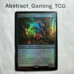 MTG - Pawpatch Recruit - *FOIL* - (BLB #187) - Bloomburrow - NM/M - Pack Fresh - Image 1