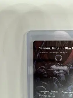 Magic The Gathering Spider-Man Venom King In Black Mythic Full Art Foil NM - Image 3