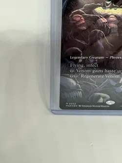 Magic The Gathering Spider-Man Venom King In Black Mythic Full Art Foil NM - Image 4