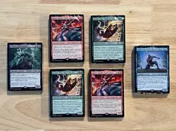 MTG Spider Man Welcome Decks Bundle - 6 Decks: 2 Green, 2 Red, 1 Blue, 1 Black - Image 1