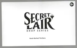 MTG Secret Lair Hard-Boiled Thrillers [SEALED NON-FOIL] Magic the Gathering - Image 1