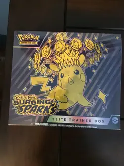 Pokemon Scarlet & Violet Surging Sparks Elite Trainer Box ETB - Image 1