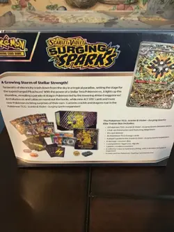 Pokemon Scarlet & Violet Surging Sparks Elite Trainer Box ETB - Image 3