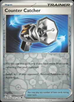 Pokemon - Counter Catcher #160/182 - SV04: Paradox Rift Reverse Holo - Image 1