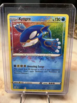 Kyogre 021/072 Pokemon TCG Shining Fates Amazing Rare Near Mint - Image 1