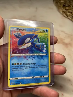 Kyogre 021/072 Pokemon TCG Shining Fates Amazing Rare Near Mint - Image 3